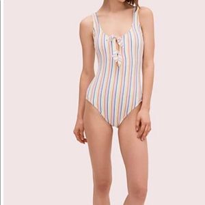 Kate Spade swim suit one piece size medium